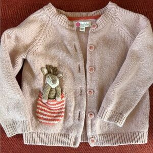 Mini Boden Pink Cardigan 18-24m